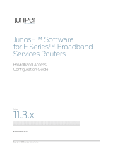 Juniper JUNOSE 11.3 Configuration manual