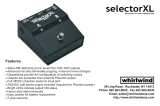 Whirlwind Selector XL User manual