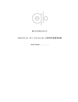 Cello Reference: Digital Analog Converter Owner's manual