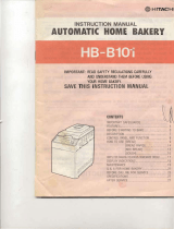 Hitachi HB-B101 User manual