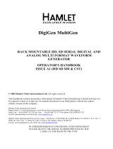 Hamlet DigiGen MultiGen Owner's manual