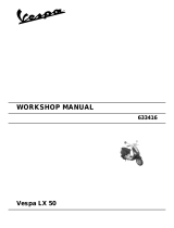 VESPA LX 50 Workshop Manual