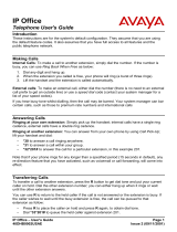 Avaya 40DHB0002UKAE User manual