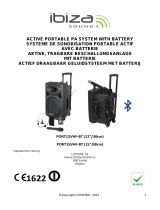 Ibiza PORT12VHF-BT Instructions Manual