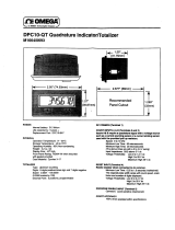 Omega DPC10-QT Owner's manual