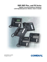 Comdial LCD Speakerphone User manual