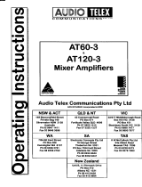 audio-telex AT120-3 User manual