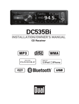 Dual XDMA760BT Owner's manual