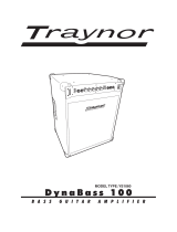 TRAYNOR DYNABASS 100 Owner's manual