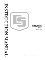 Campbell Scientific LoggerNet Owner's manual