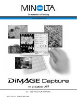 Konica Minolta Dimage Capture User manual