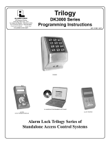 Alarm Lock Trilogy DK3000 Series Programming Instructions Manual