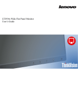 Lenovo ThinkVision LT2934z User manual