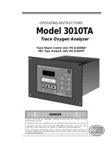Teledyne 3010TA User manual