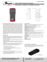 Dwyer 1205A-5 User manual