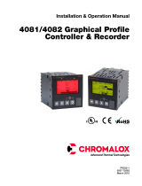 Chromalox 4081 Operating instructions