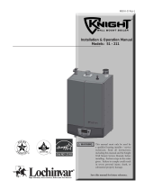 Lochinvar KNIGHT XL 801 Operating instructions