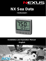 Nexus NX Sea Data Owner's manual