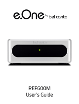 E-one REF600M User manual