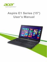 Acer Aspire E1-572G User manual