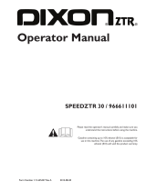 Dixon ZM3016BF/966564001 User manual