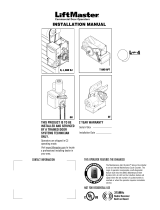 Chamberlain LiftMaster J Installation guide