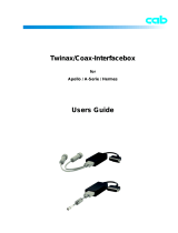 CAB Apollo User manual