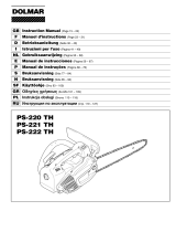 Dolmar PS-220 TH, PS-221 TH User manual