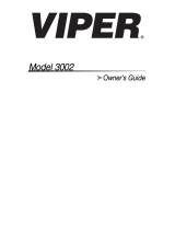 Directed Electronics Model 3002 Owner's manual
