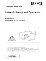 Eiki LC-HDT2000 User manual