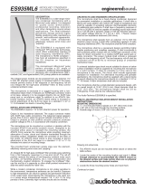 Audio Technica ES935ML6 Installation And Operation