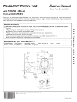 American Standard 6541.132.020 Installation guide