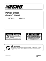 Echo PE-225 User manual