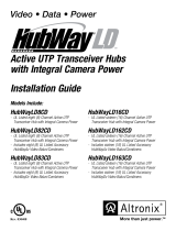 Altronix HUBWAYLD82CD Installation guide