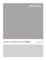 Planar PL150 User manual