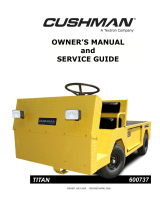 E-Z-GO CUSHMAN Titan Owner's manual