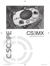 C-SCOPE CS3MX Operating Instructions Manual