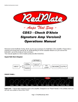 RedPlate CDS3 Operating instructions