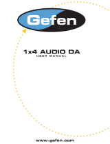 Gefen EXT-AUD-144 Owner's manual