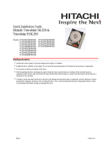 Hitachi TRAVELSTAR 5K250 Owner's manual