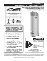 A.O. Smith VG6250T76NV Series 100 User manual