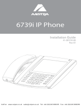 Aastra Clearspan 6739i Installation guide