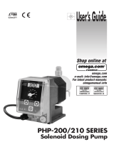 Omega PHP-200 Series Owner's manual