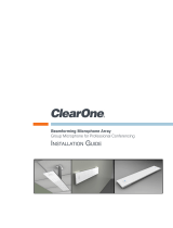 ClearOne Beamforming Microphone Array Installation guide