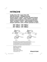 Hitachi DV 14DL2 Owner's manual