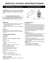 Airmar B66V, B66VL, B744V, B744VL TRIDUCER Multisensor Owner's manual