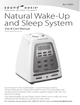 Sharper Image Natural Wake and Sleep System Owner's manual