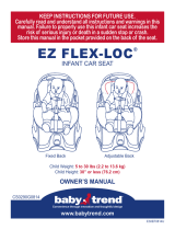 Baby Trend EZ Flex-Loc Owner's manual