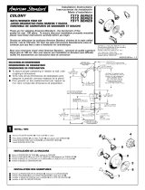 American Standard T375.128.002 Installation guide