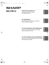 Sharp MX-PB12 User manual